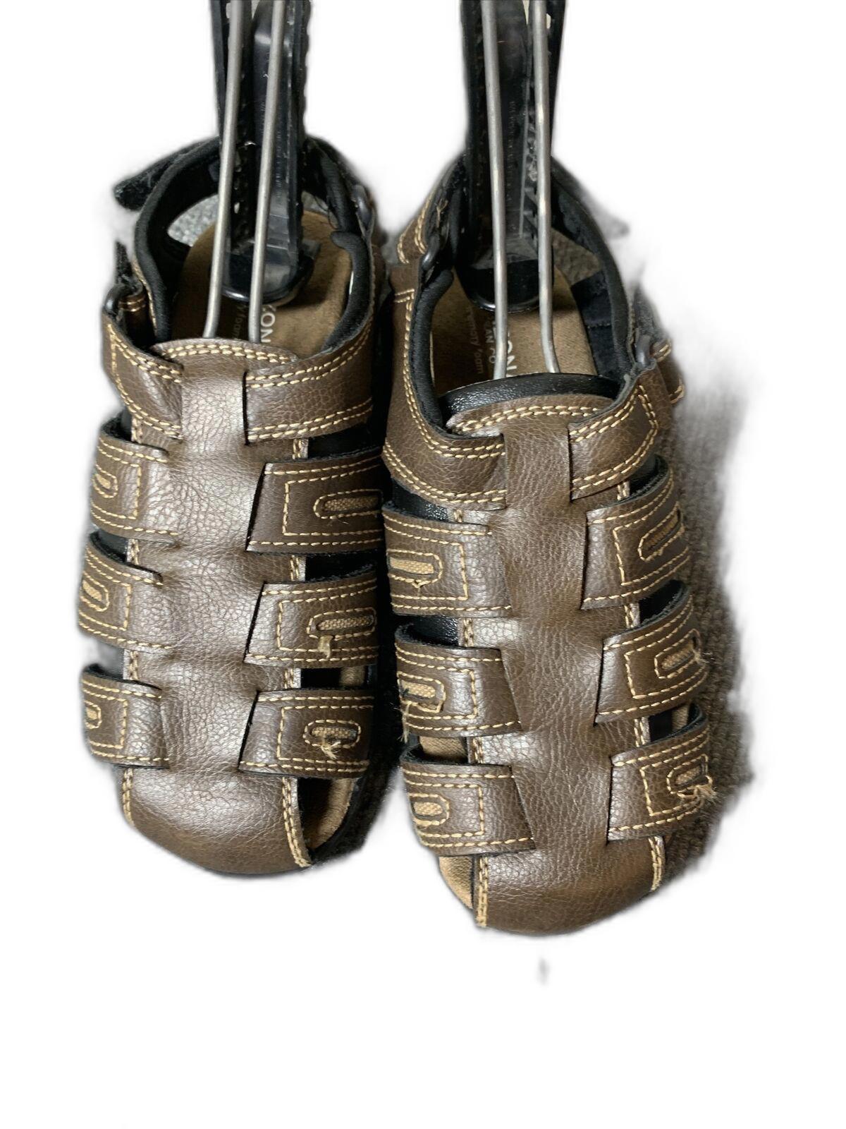 Arizona Sandals Boys Size 3M Brown