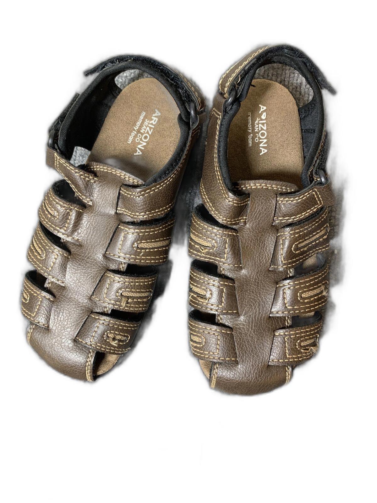 Arizona Sandals Boys Size 3M Brown