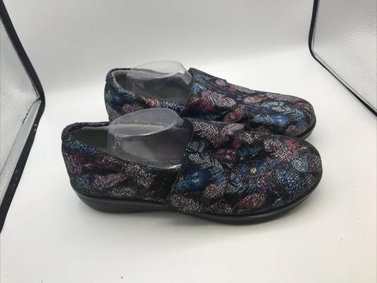 ALEGRIA By PG Multicolored Floral LAU 885 Shoes Women Size 41 WNo Insole