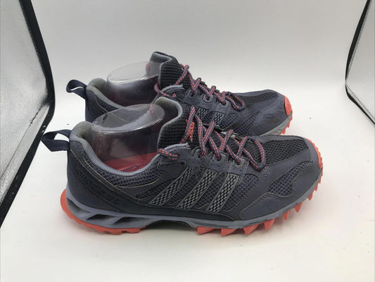 Adidas Kanadia Tr 5 Womens Blue Pink Trail Running Hiking Shoes Size 10